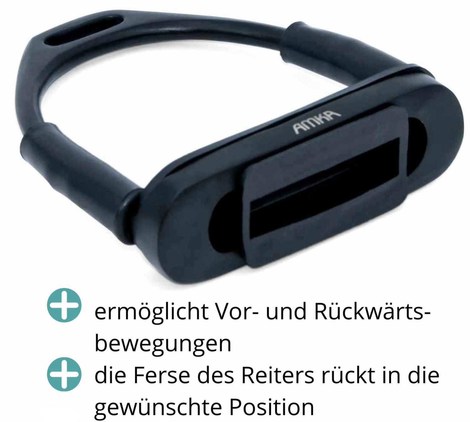 AMKA  Steigbügel mit Gelenk 3/4