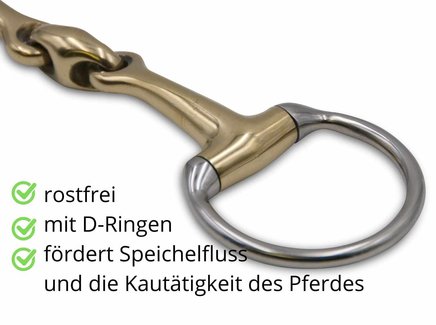 AMKA Olivenkopfgebiss 3/4