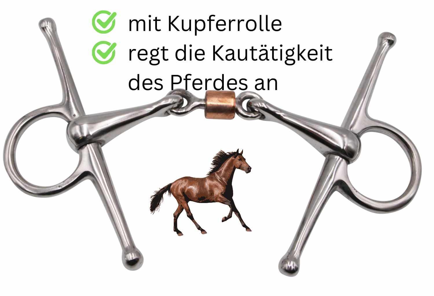 AMKA Knebeltrense Schenkeltrense 2/4