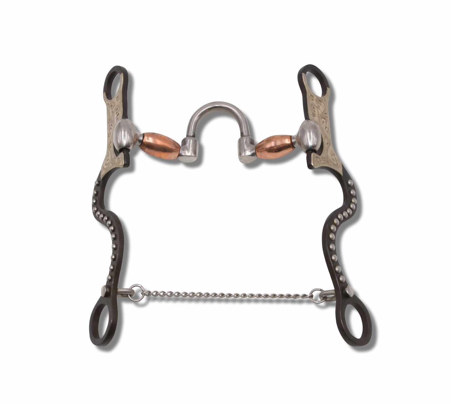 NO BRAND AMKA Western Gebiss  Antique Correction Bit, 12,5 cm