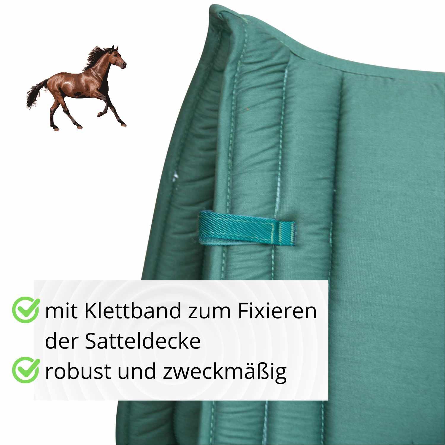 AMKA Stocksatteldecke 3/4
