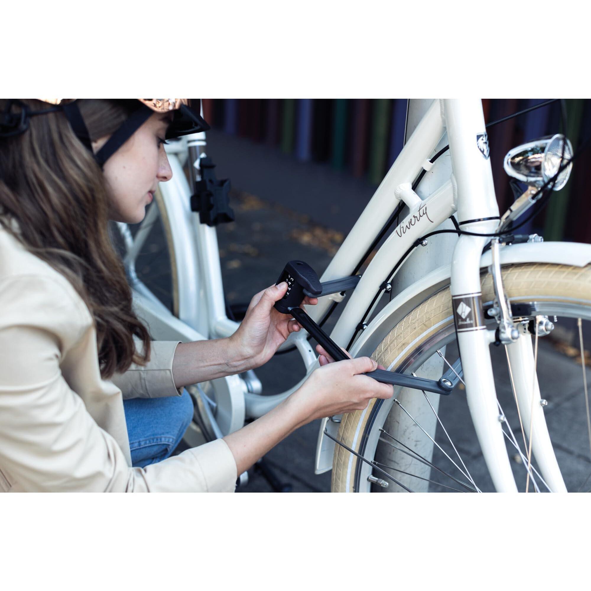 Abus - Antivol Pliable Abus Bordo Lite 6055c/85 - Verrou - Marron|noir - 90 - Decathlon