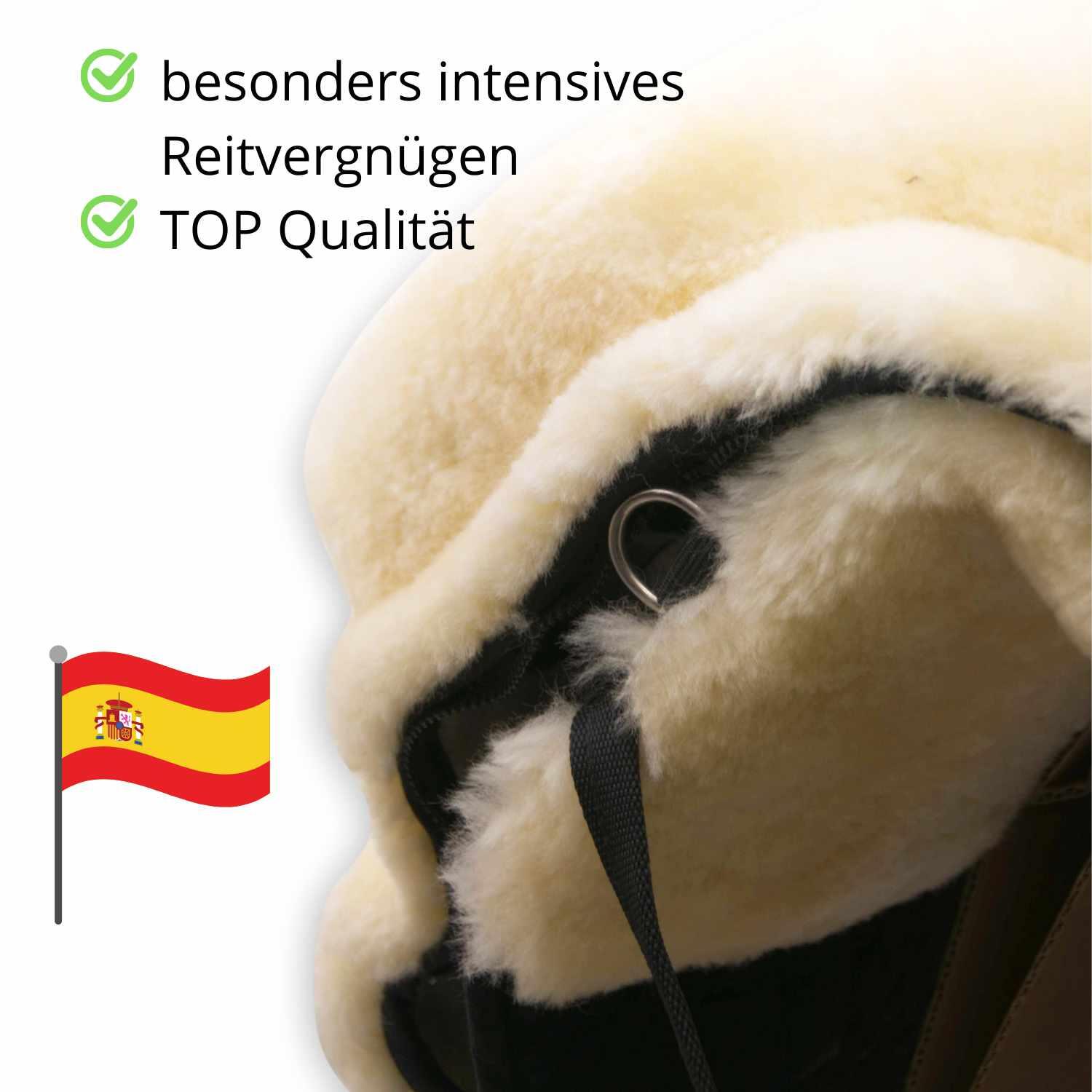 AMKA Fellsattel ALVARO Pony spanischer Stil 4/4