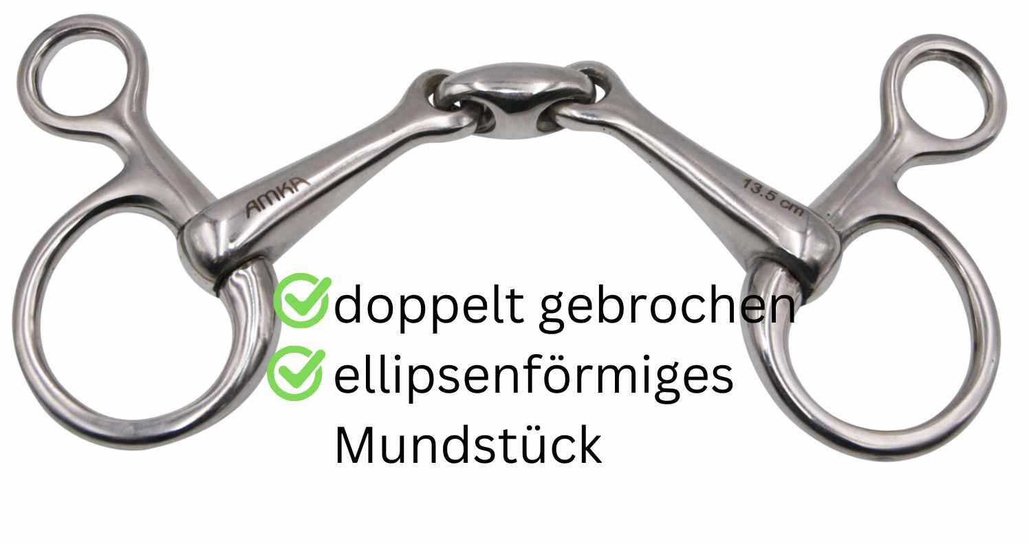 AMKA Bauchertrense doppelt gebrochen 2/4