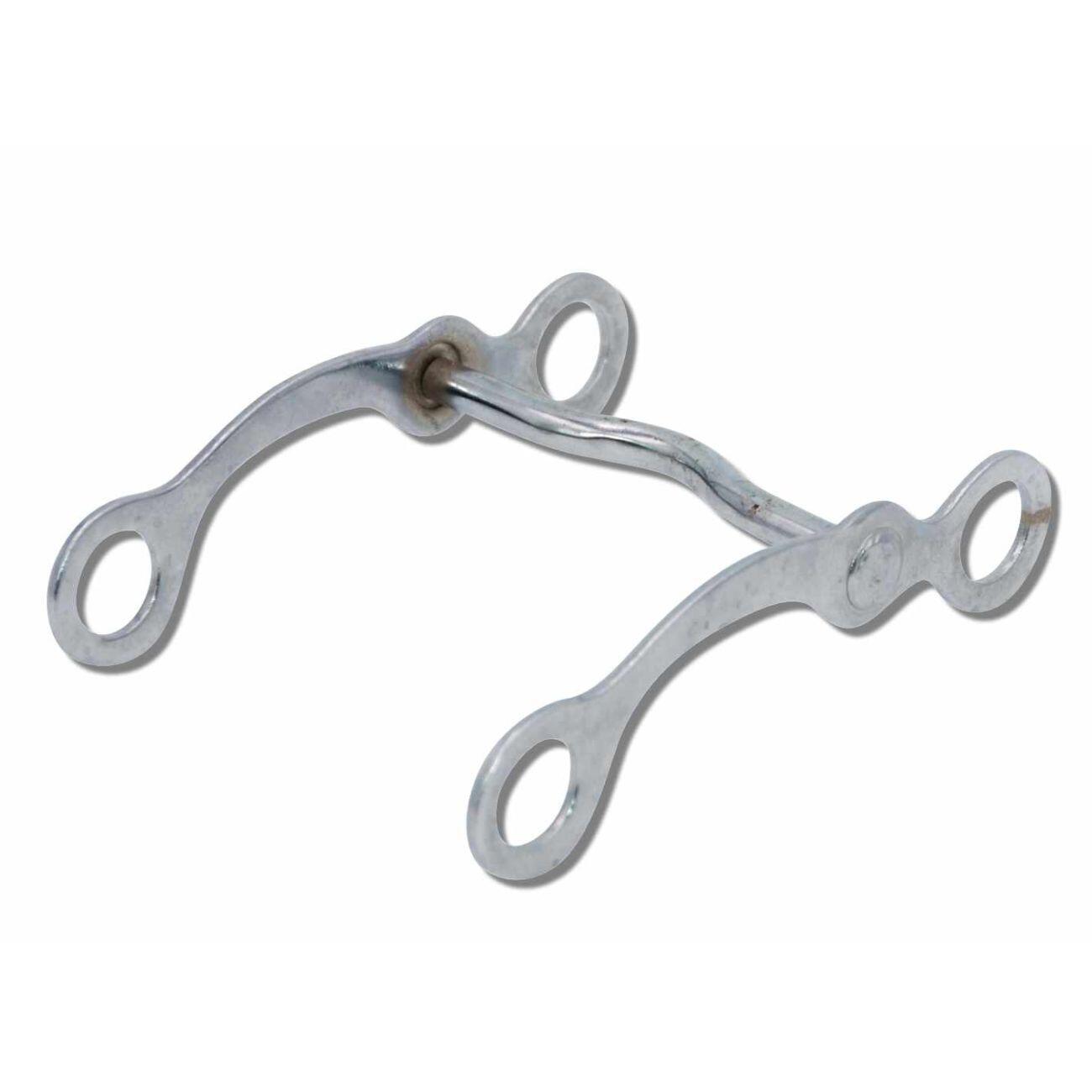 NO BRAND Western Bit, verchromt, 14,5 cm