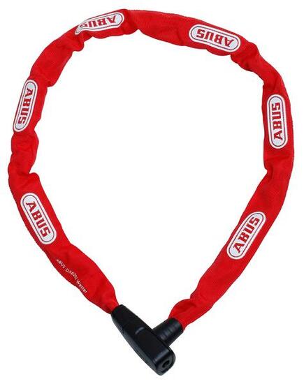 Abus CityChain 6800 110 Rouge - Antivol de chaîne de haute sécurité