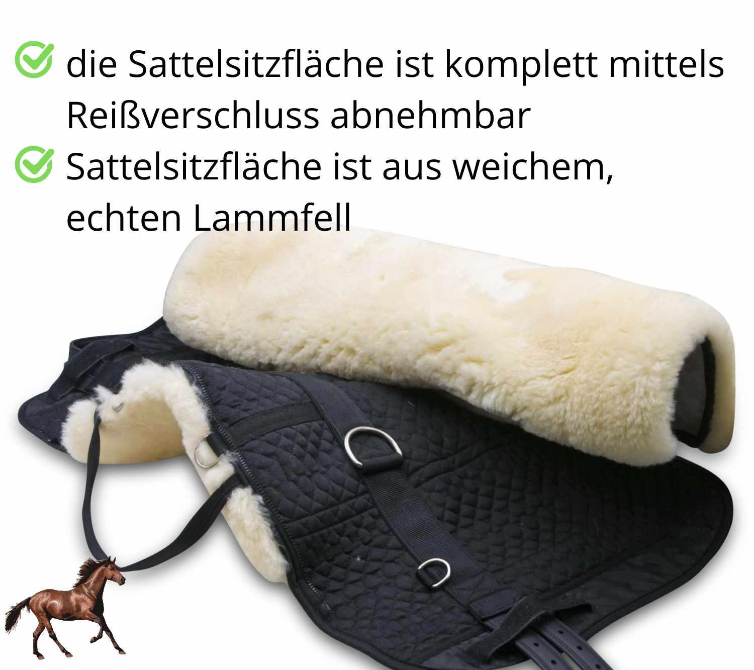 AMKA Fellsattel ALVARO Pony spanischer Stil 3/4