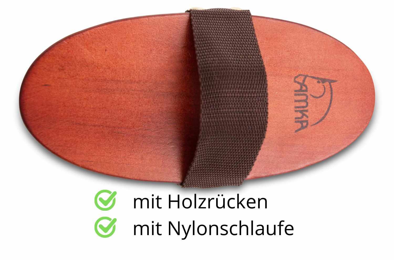 AMKA Pferdebürste 2/4