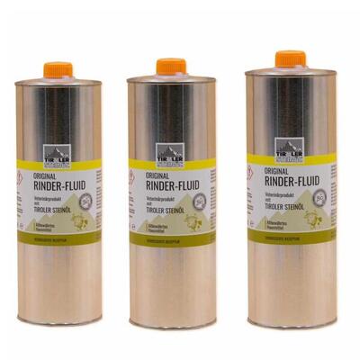 Tiroler Steinöl Rinderfluid SET