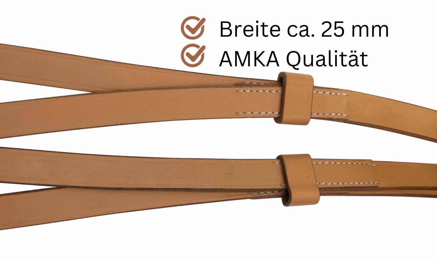 AMKA Zweispännerleine 3/4