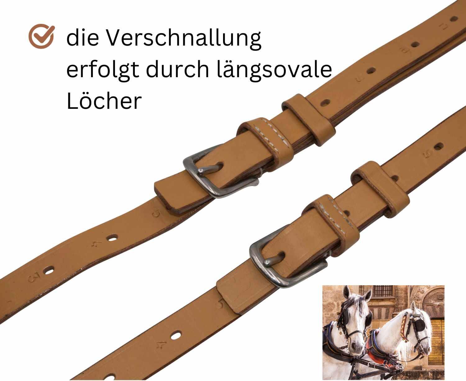 AMKA Zweispännerleine 4/4