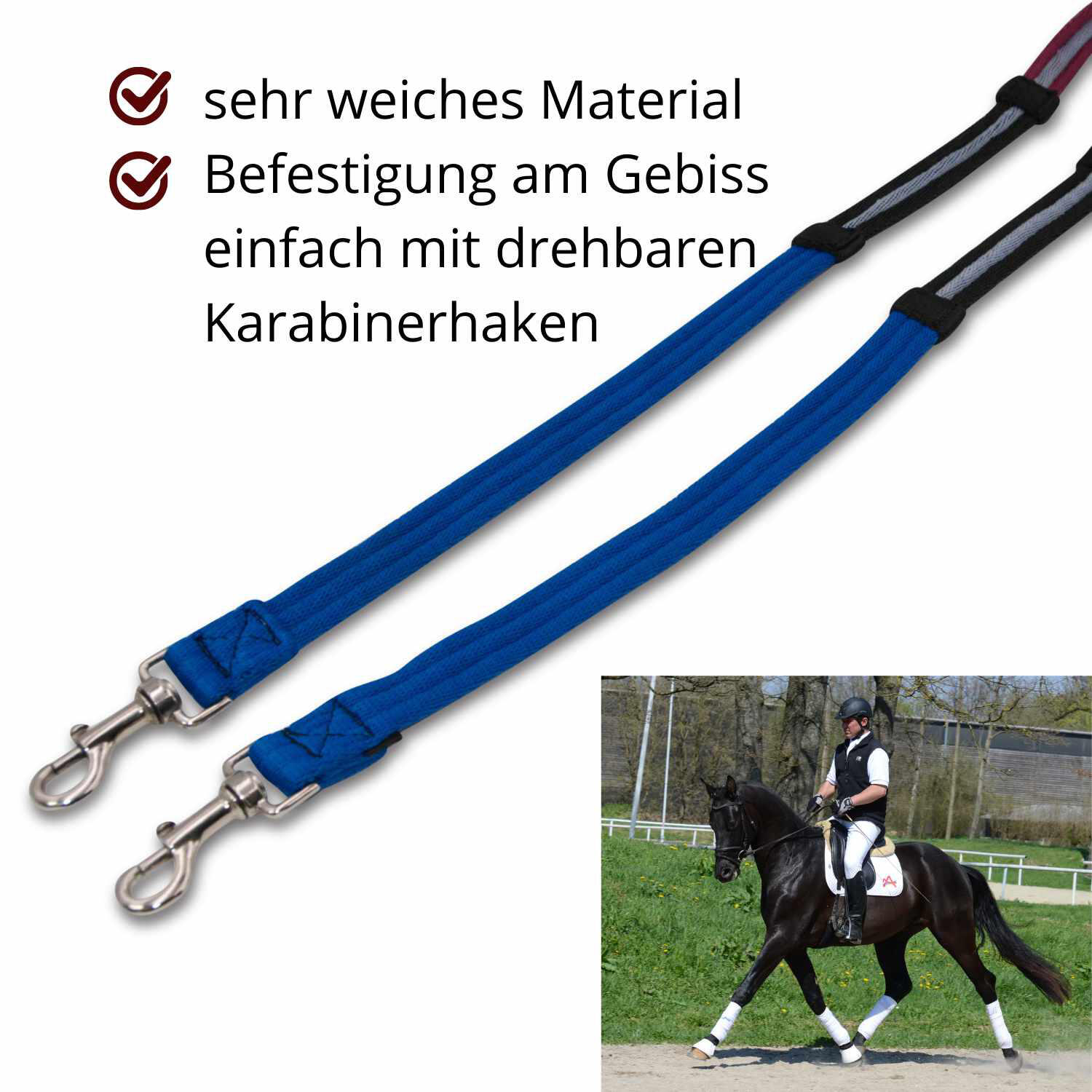 EKKIA Lehrzügel 3/4