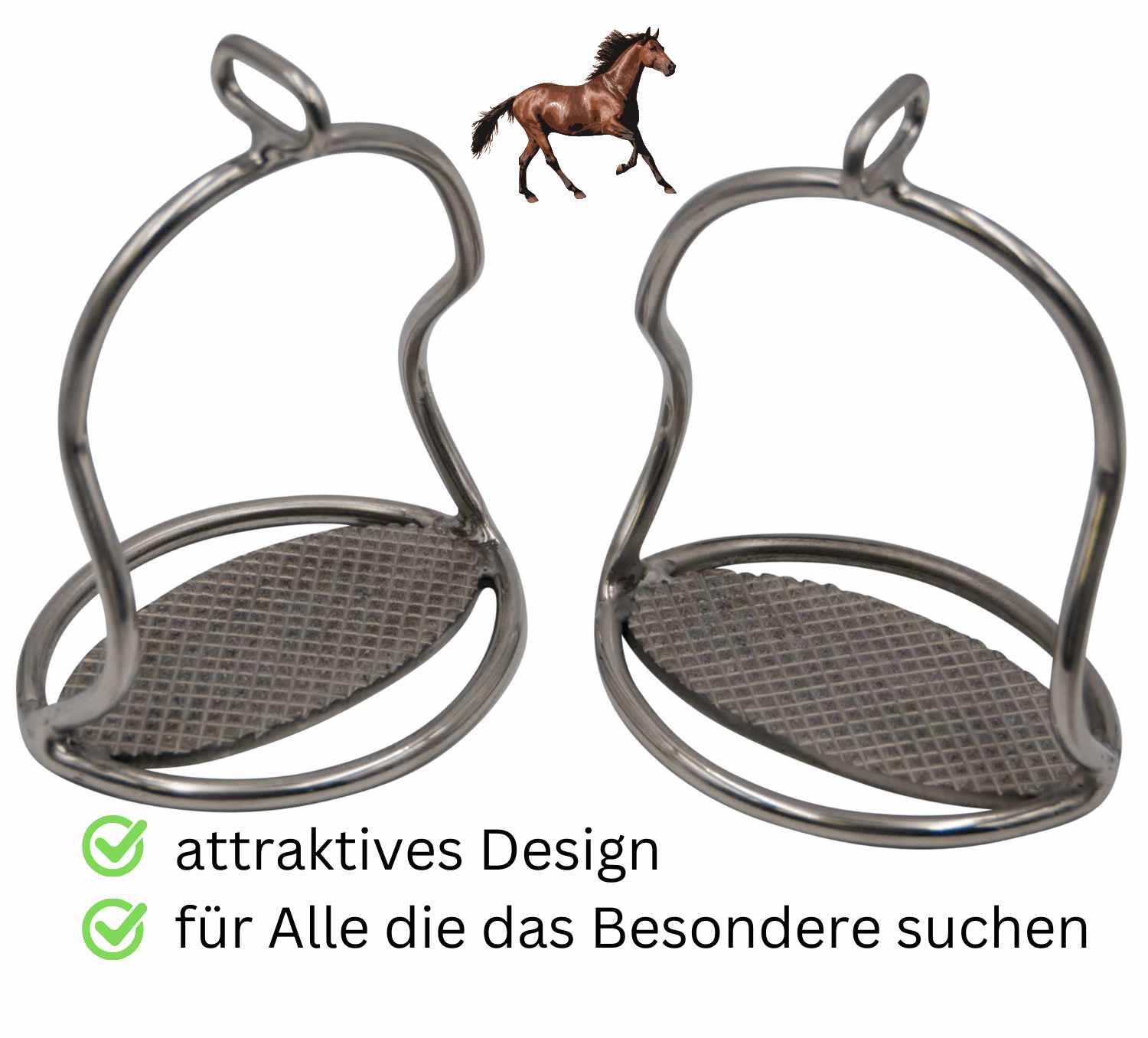 AMKA Isländersteigbügel 2/4