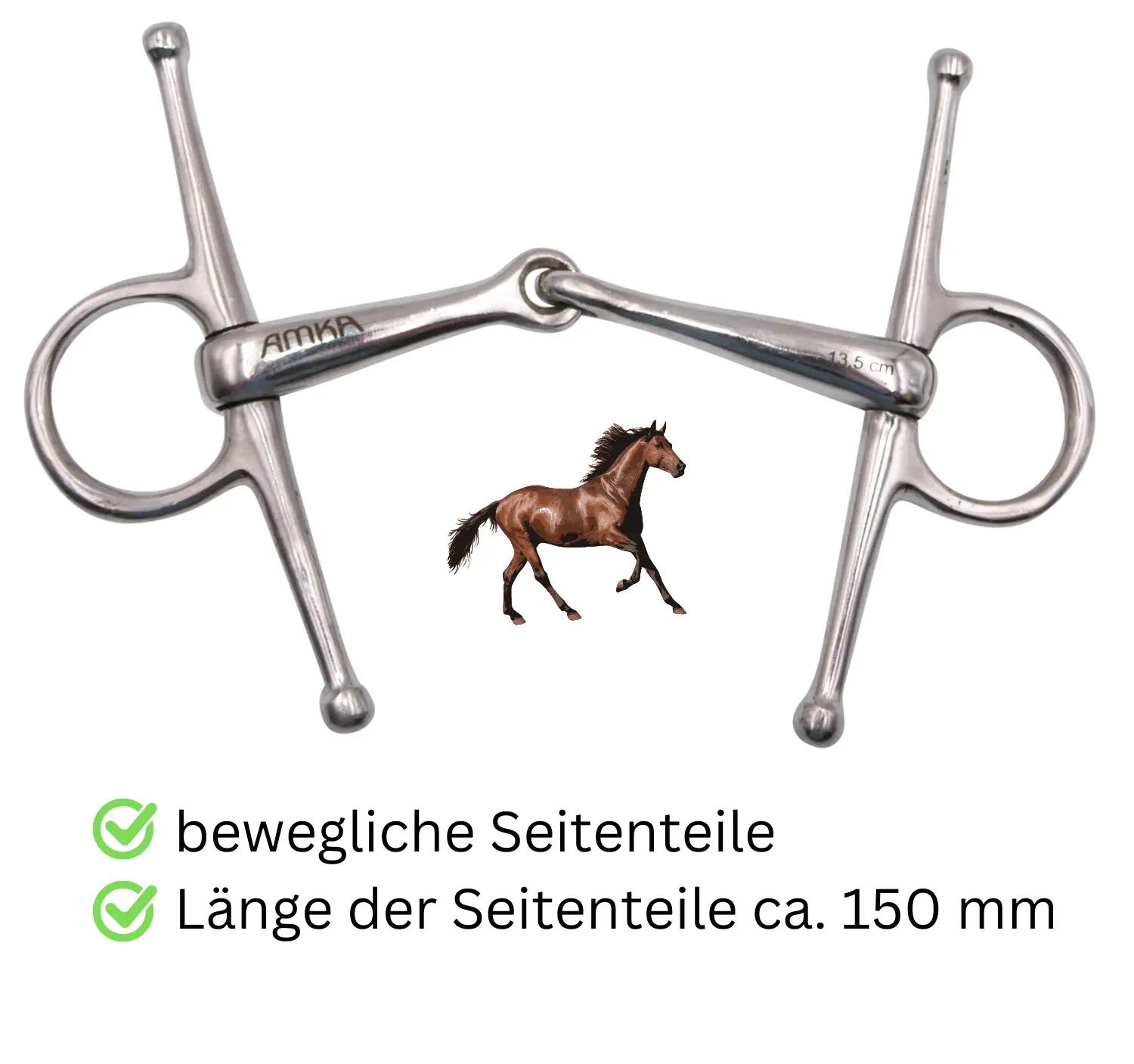 AMKA Knebeltrense Schenkeltrense 2/4