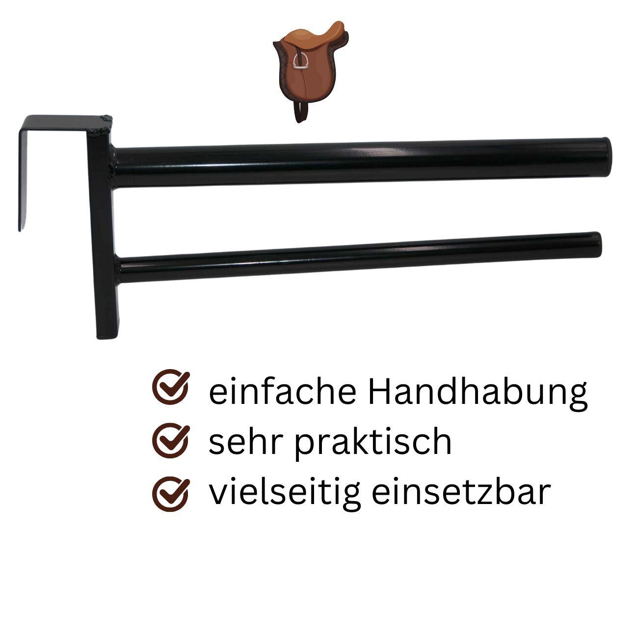 Sattelhalter Deckenhalter Schabrackenhalter flexibel abnehmbar 2/4