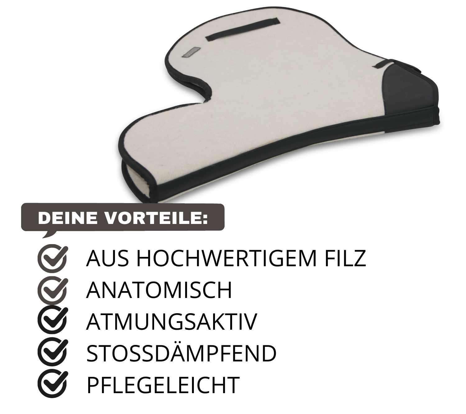 AMKA DRESSUR Filzsatteldecke 4/4