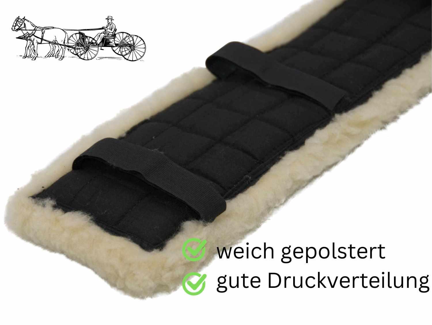 AMKA Fahrgeschirr Brustblattunterlage 2/4
