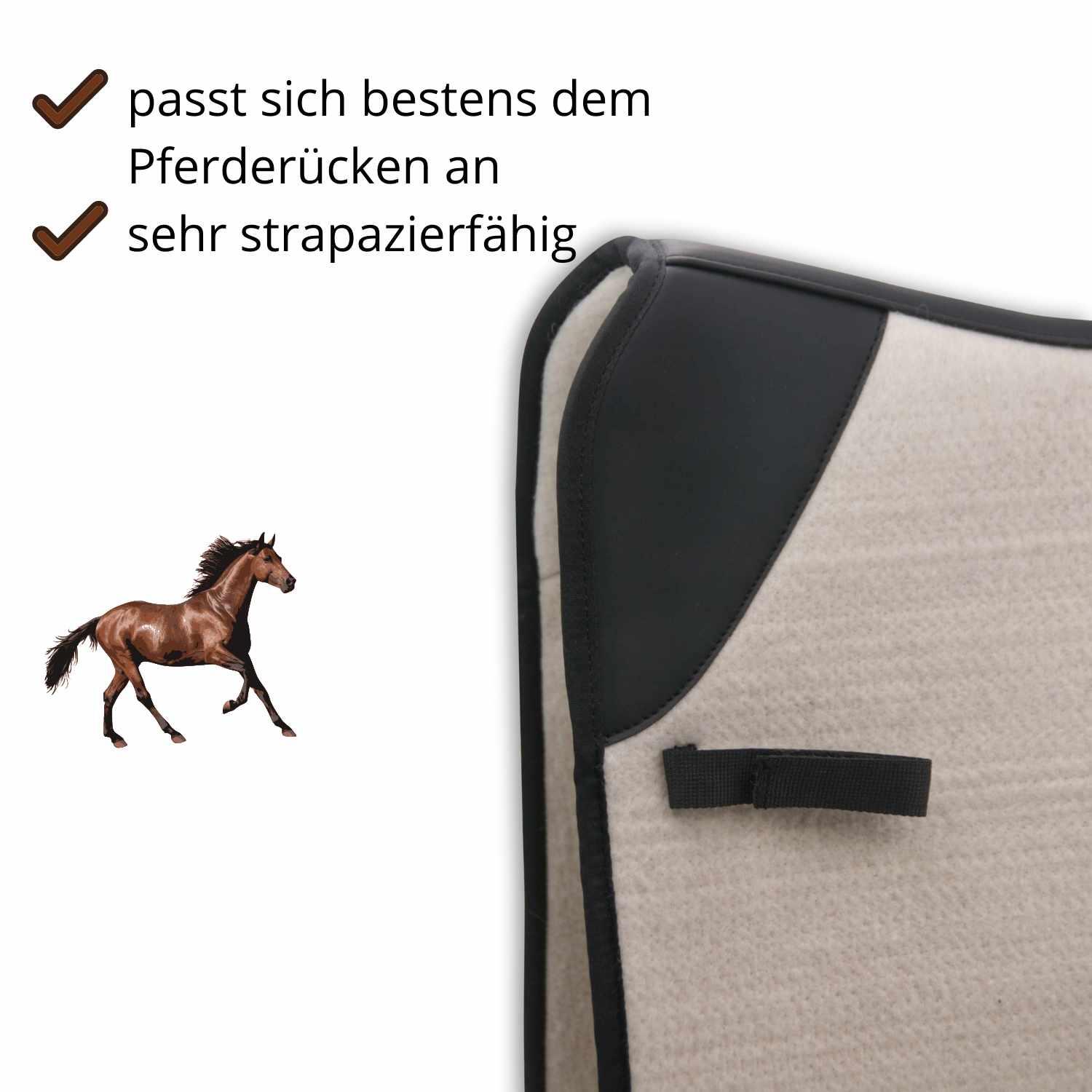 AMKA DRESSUR Filzsatteldecke 2/4