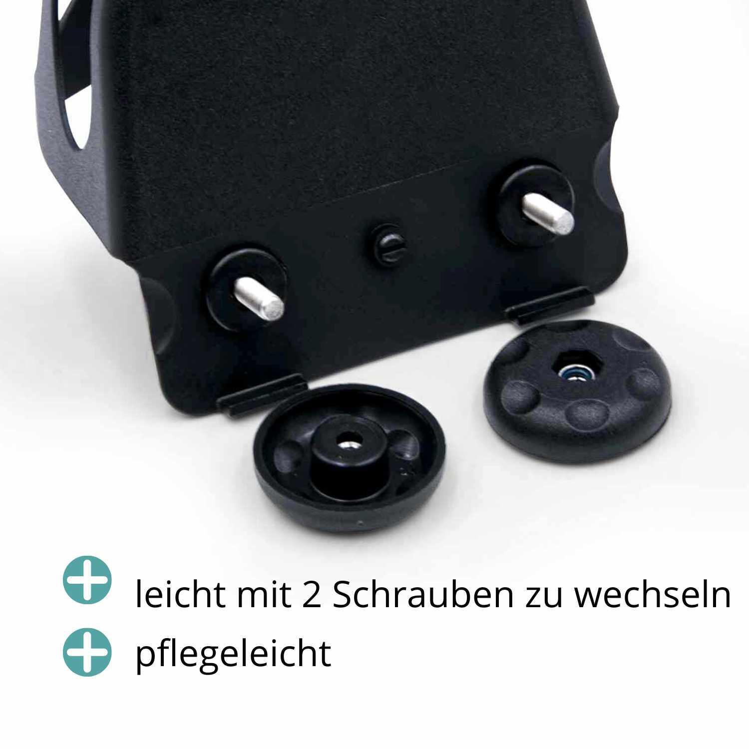 AMKA Steigbügeleinlage mit Durchrutschschutz 3/4