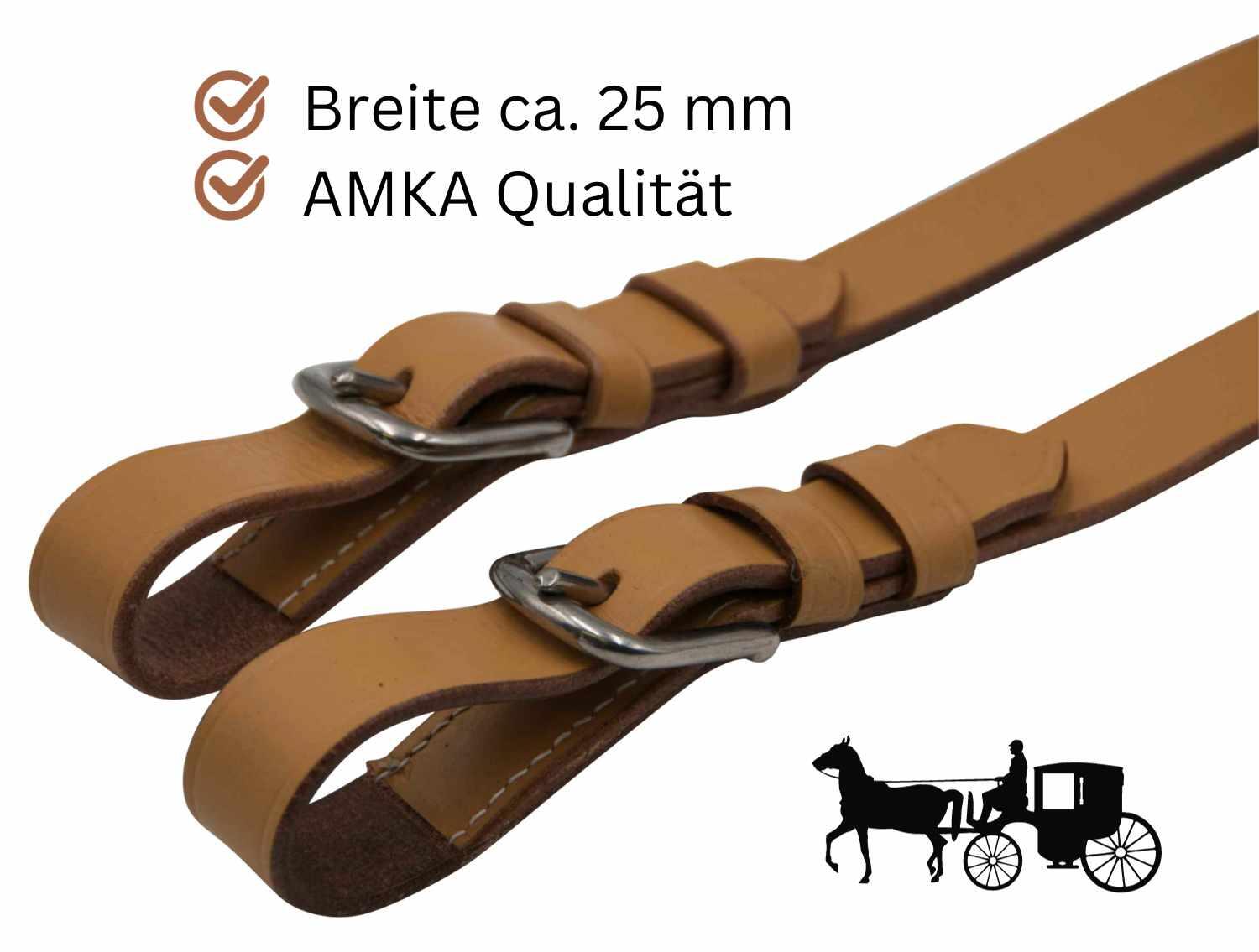 AMKA Einspännerleine 3/4