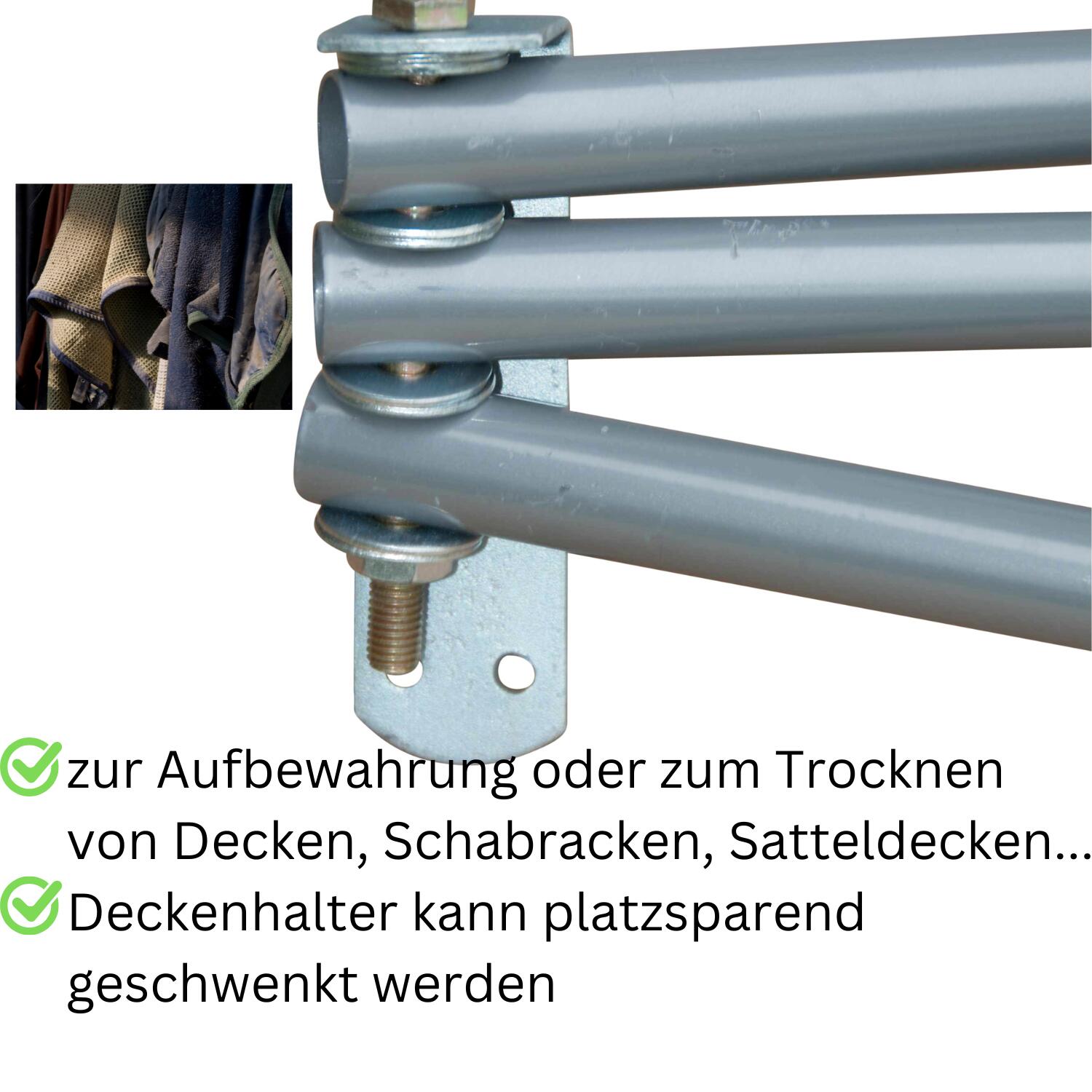 AMKA Pferde Deckenhalte 3/4