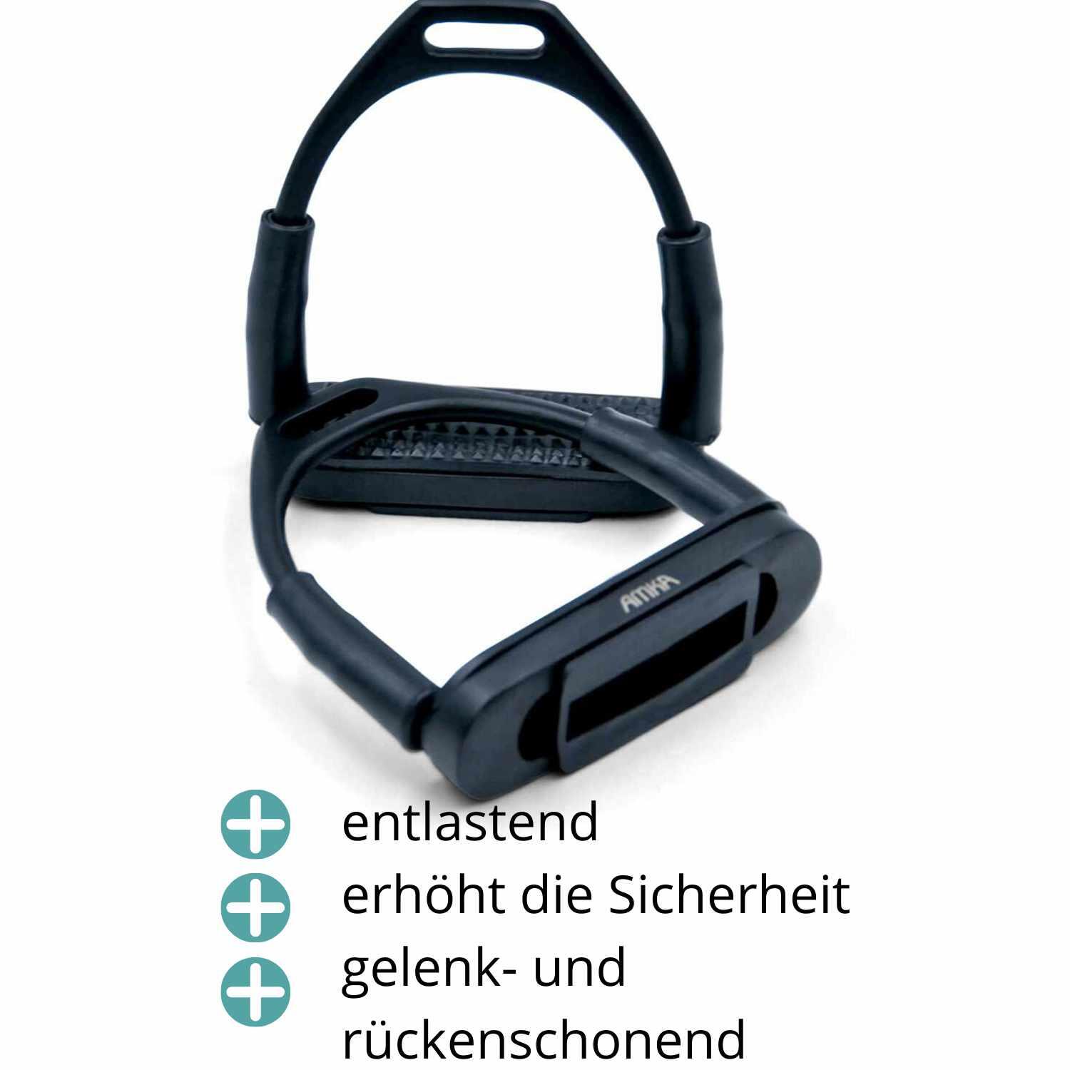 AMKA Steigbügel mit Gelenk 3/4