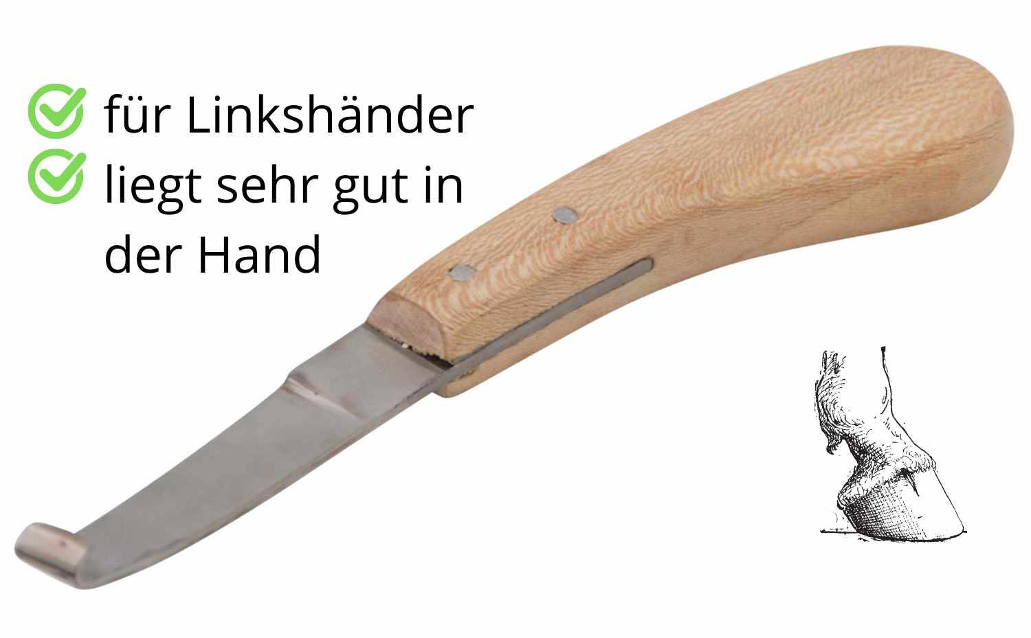 AMKA Hufmesser LINKS 3/4