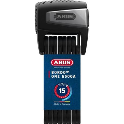 ABUS Faltschloss BORDO One 6500A - inkl. Fernbedienung und Halter