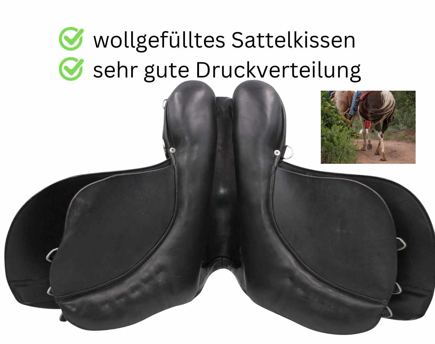AMKA Wanderreitsattel 3/4