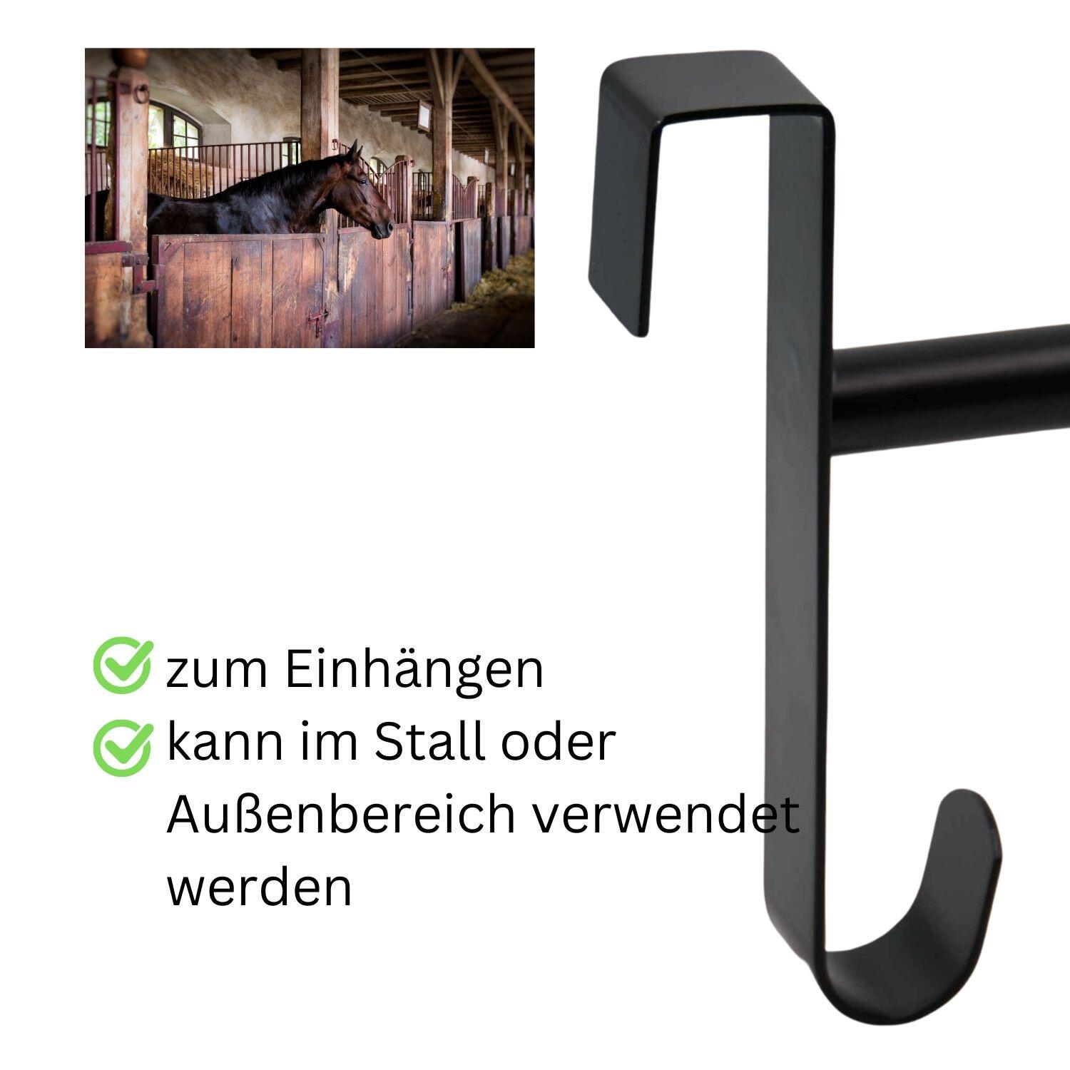 AMKA Sattelhalter Deckenhalter Schabrackenhalterung zum Einhängen transportabel 3/4