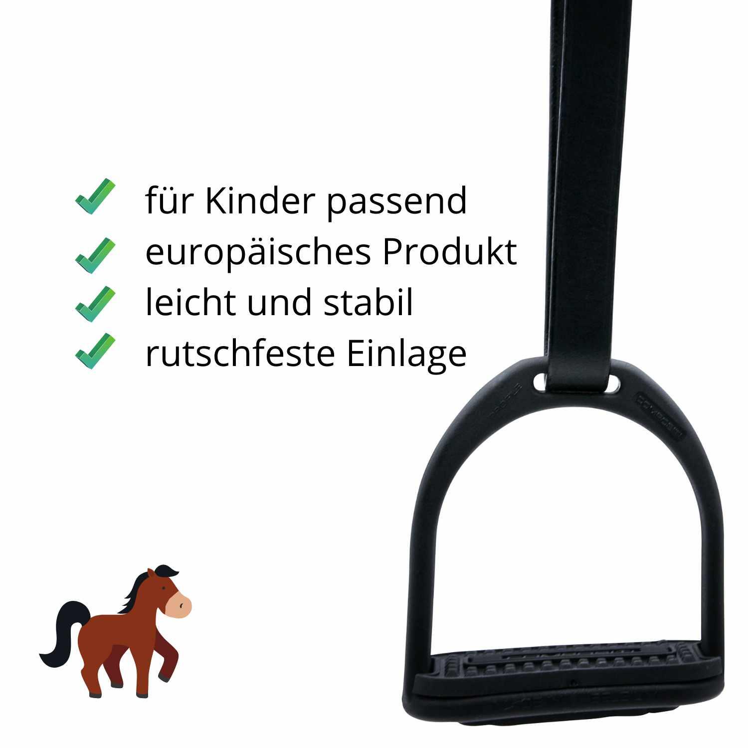 Compositi Sattelzubehör Set für Kinder 3/4