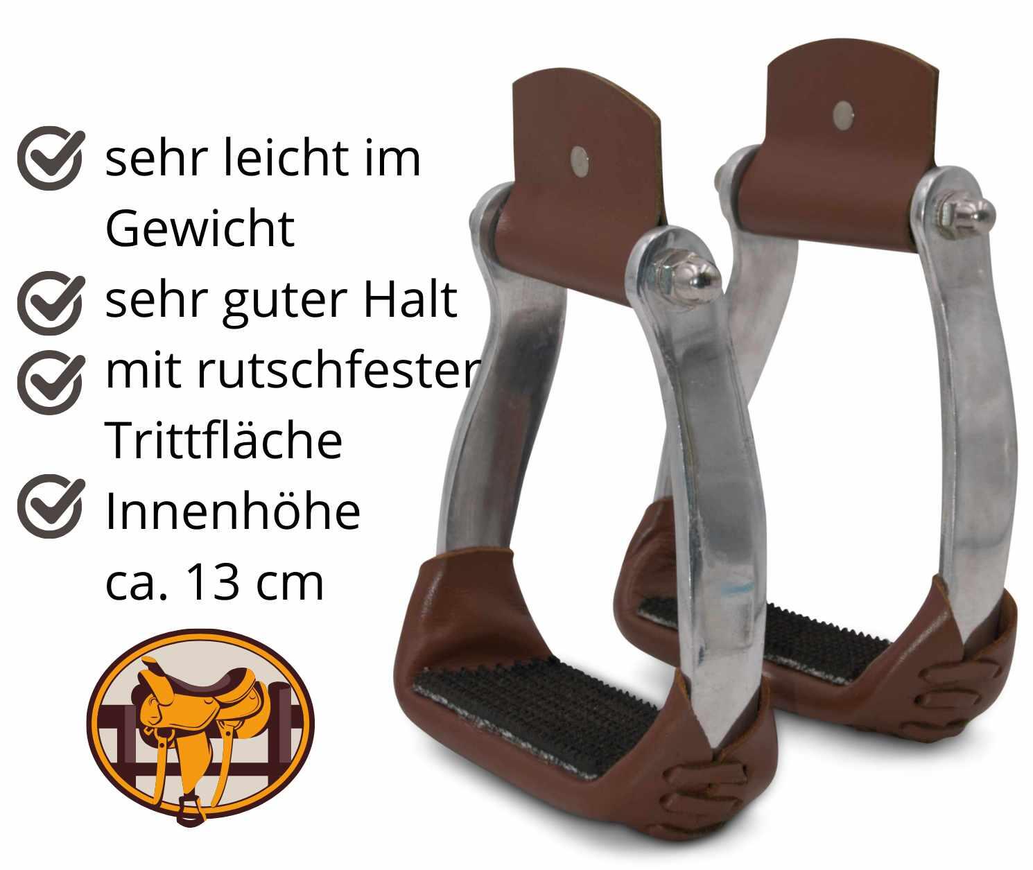 AMKA Westernsteigbügel ALU 3/4