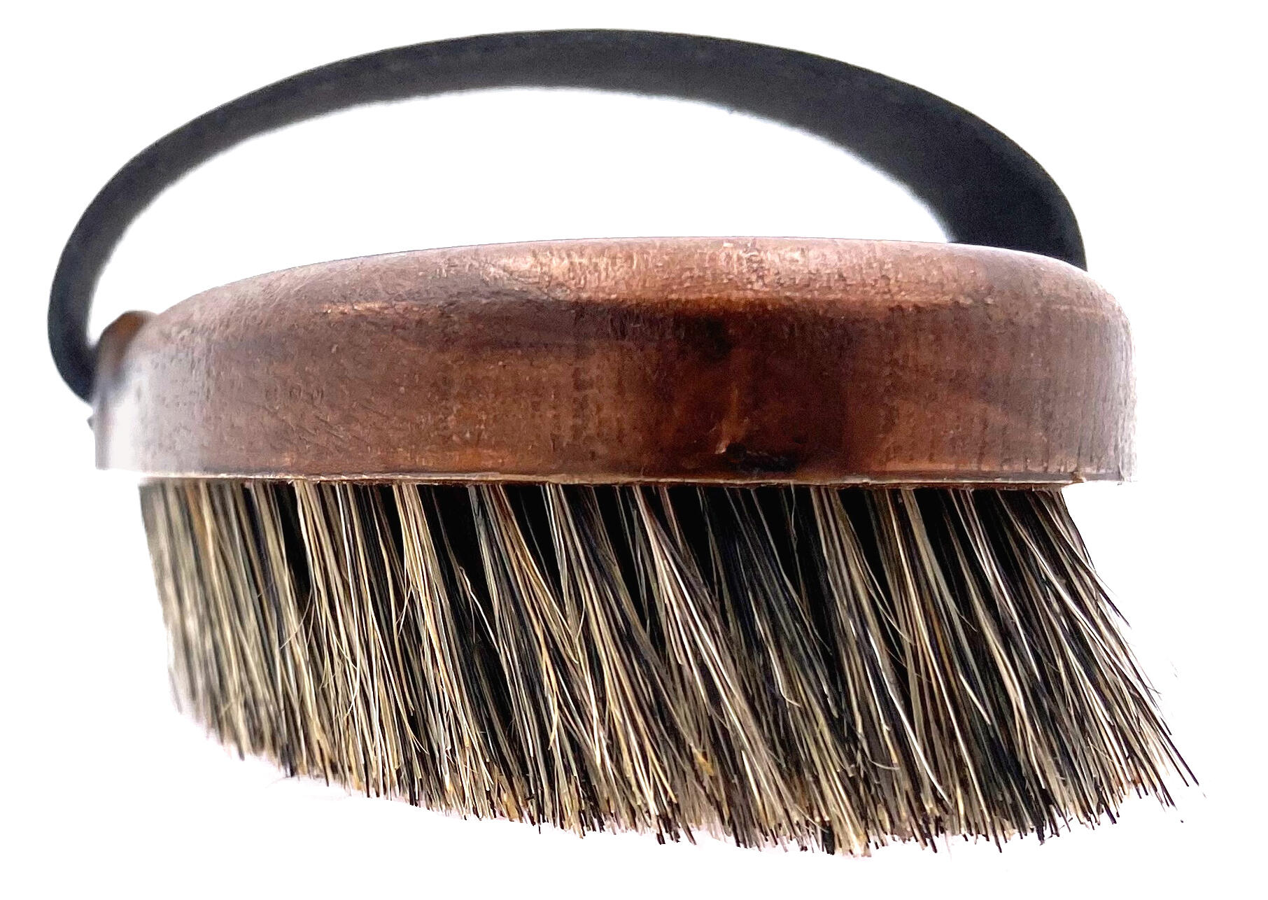 Bürste Haas mit Lederhandschlaufe Borstenlänge ca. 2 cm 2/4