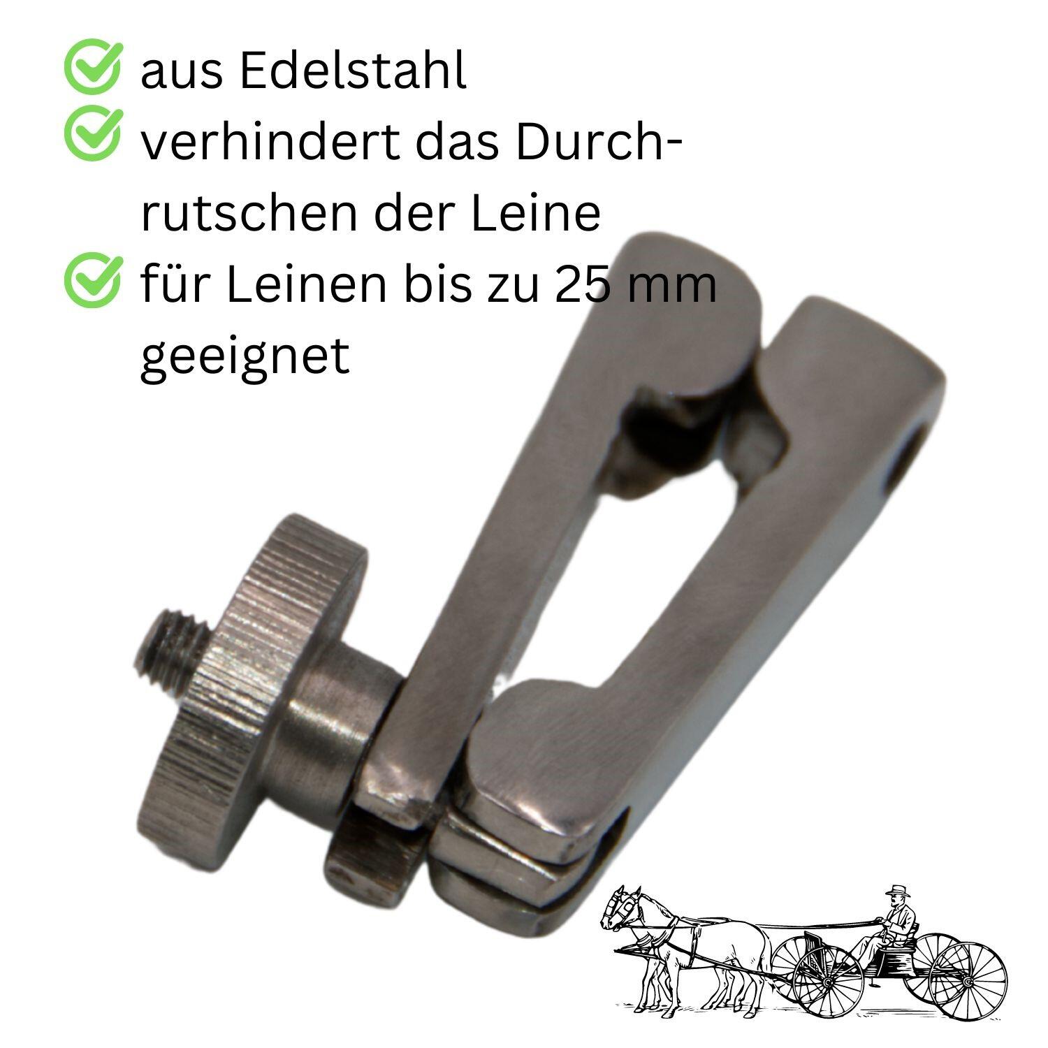 AMKA Leinenklemme mit Schraube 2/4