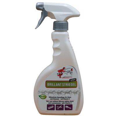 Schopf Brillant Mähnen und Schweifspray