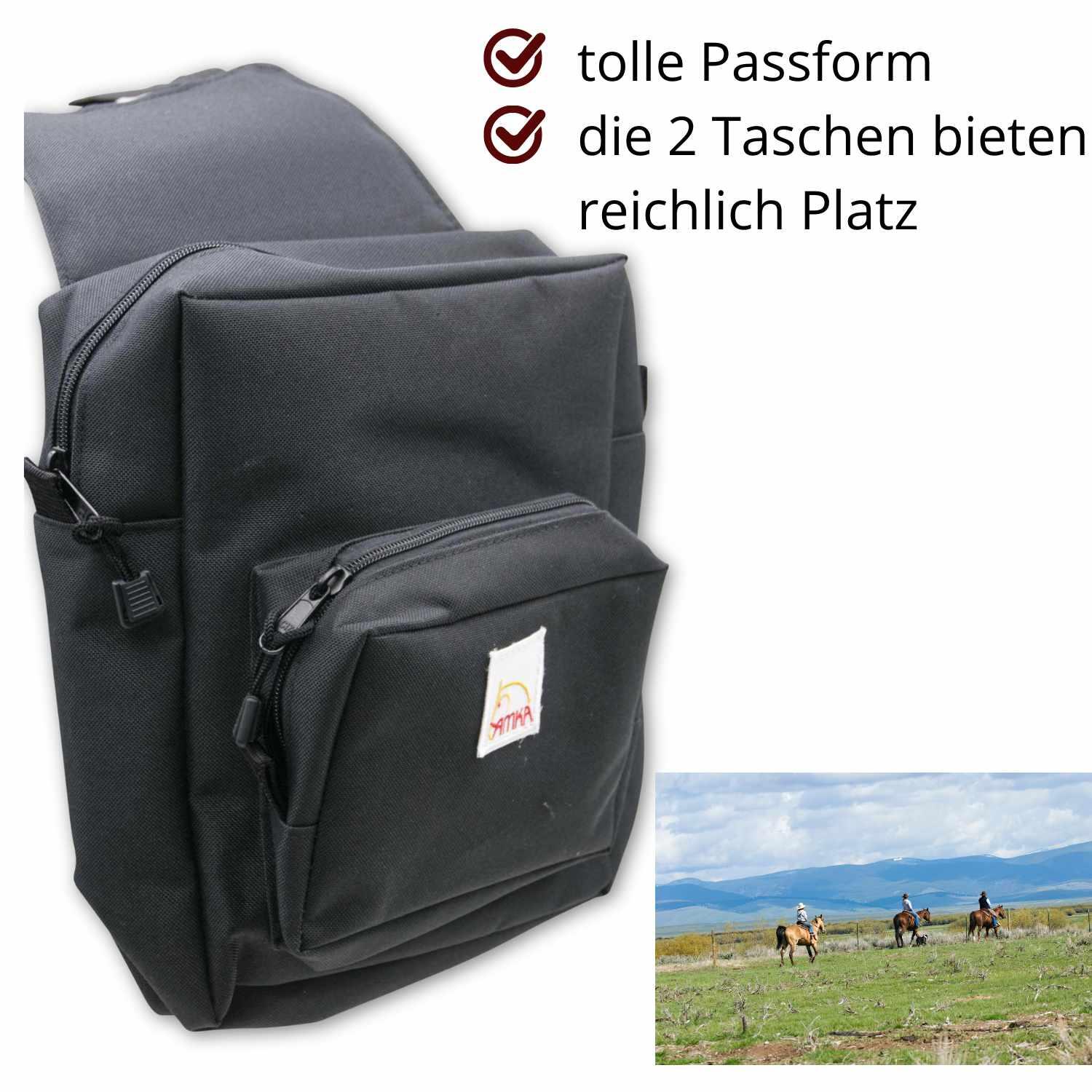 AMKA Packtasche Nylon 2/4
