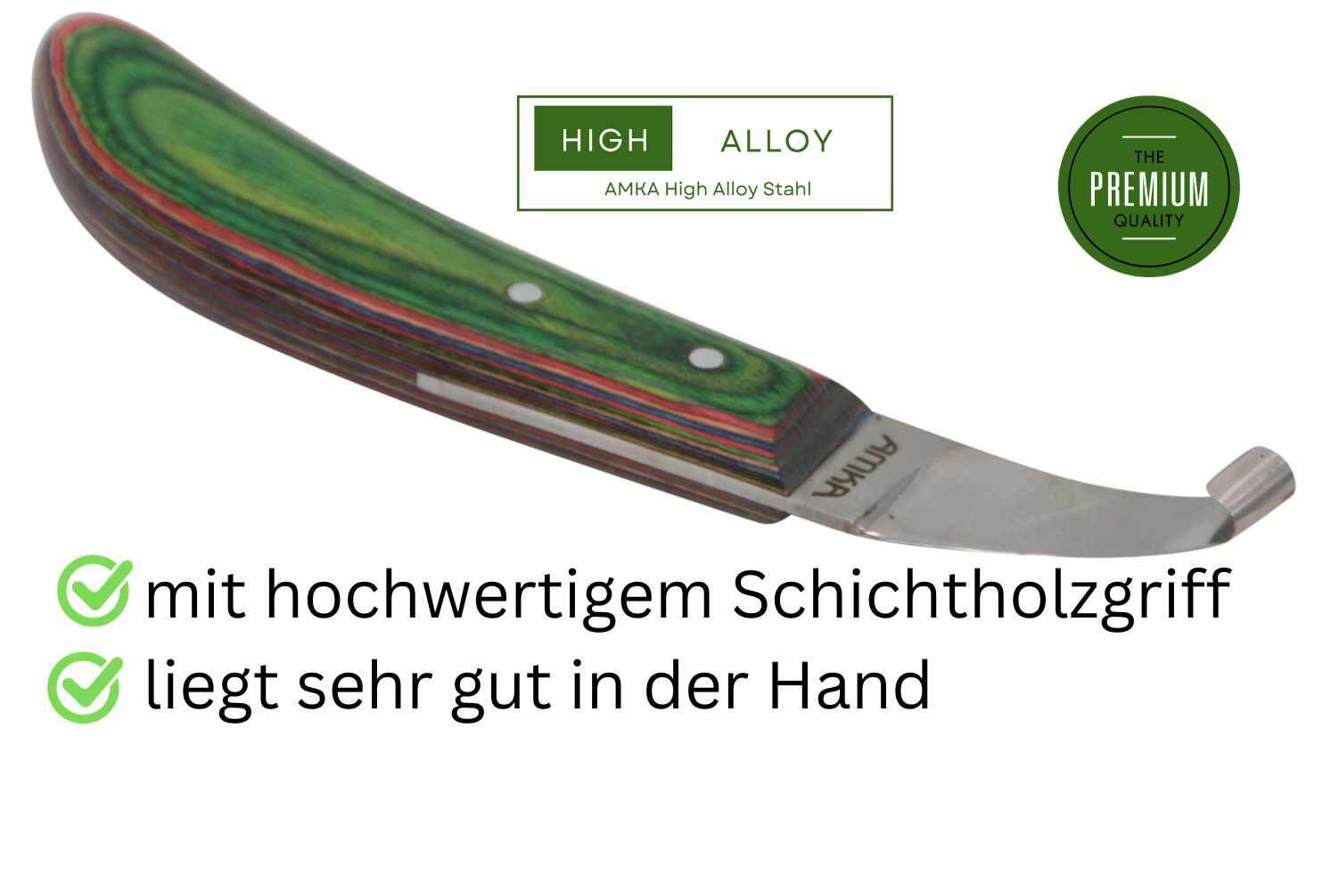 AMKA PRO HAS Hufmesser links 2/4