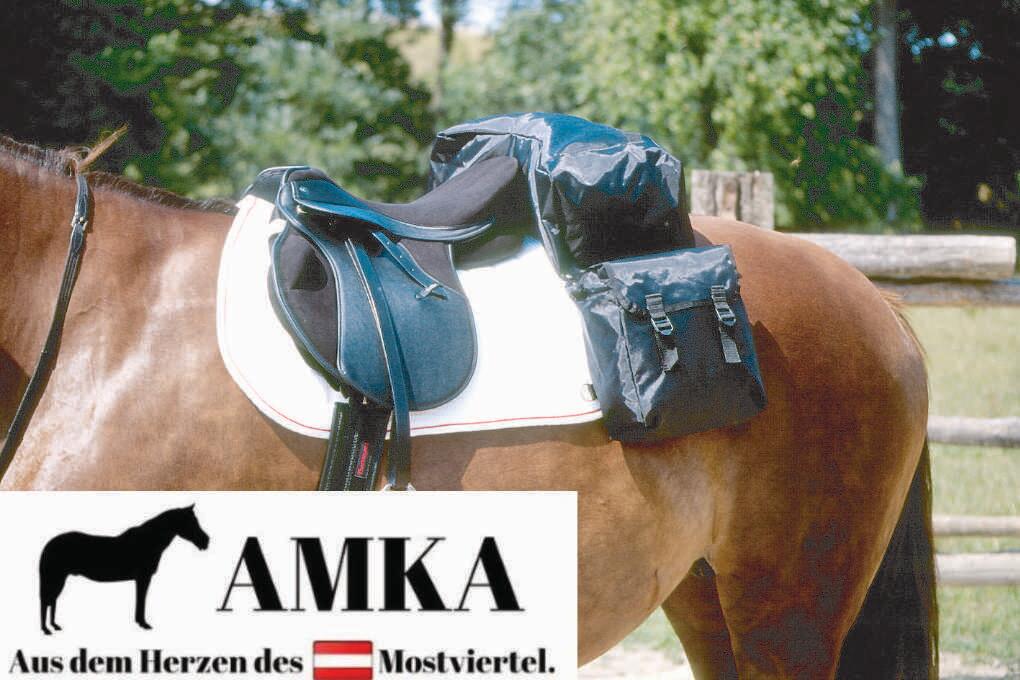 AMKA Pferde Packtasche Super Trai 3/4