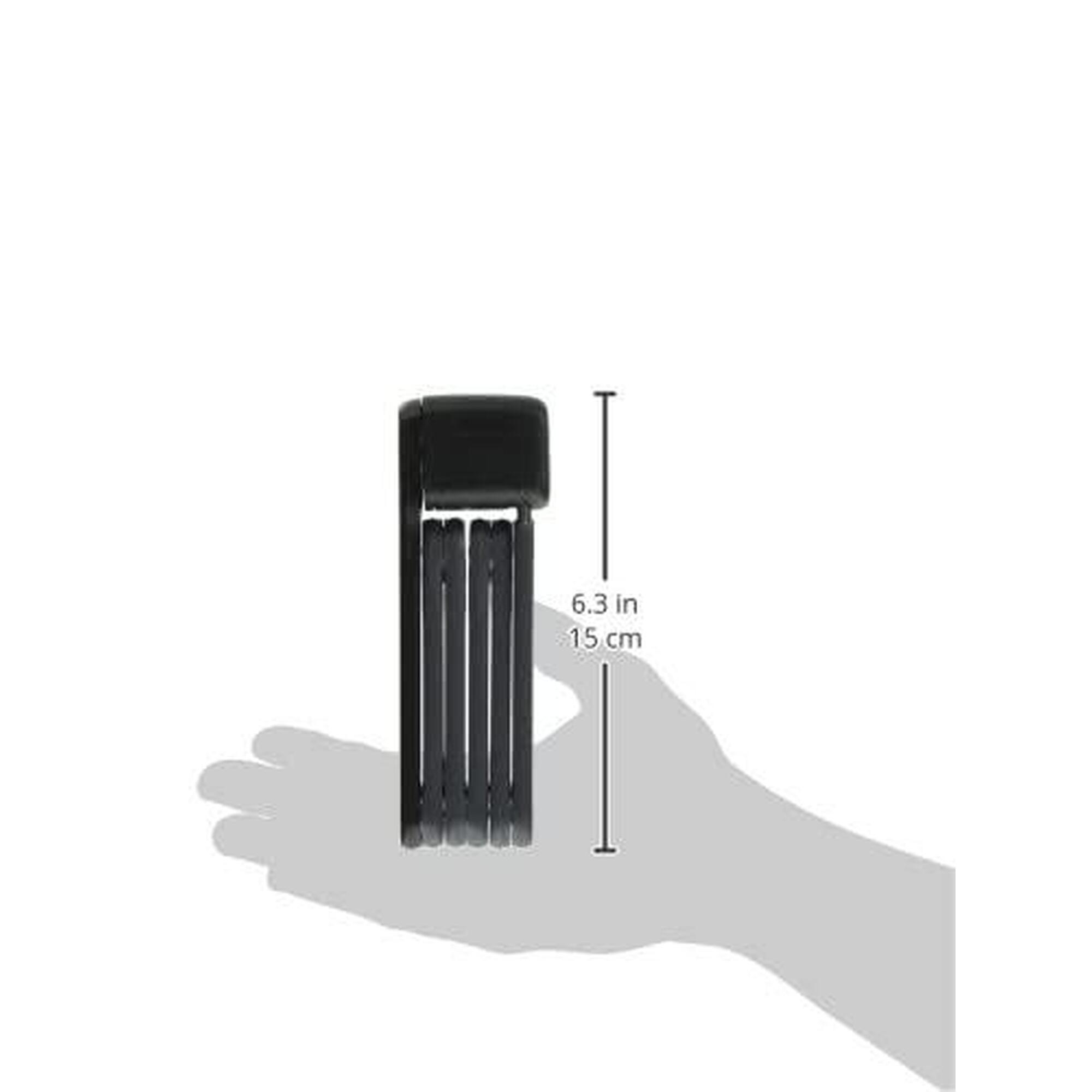 Abus Bordo Lite 6055/60 Serrure Pliable - Noir