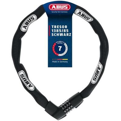 Lucchetto per catena da bicicletta “Tresor 1385”. 85 cm