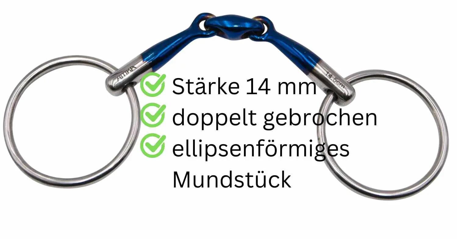 AMKA Wassertrense Sweet Iron doppelt gebrochen 2/4