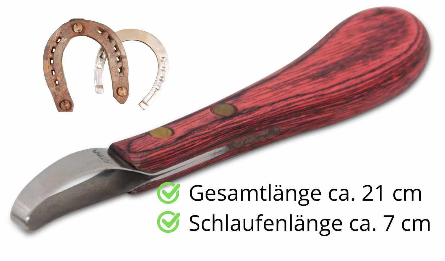 AMKA PRO Schlaufen Hufmesser 3/4