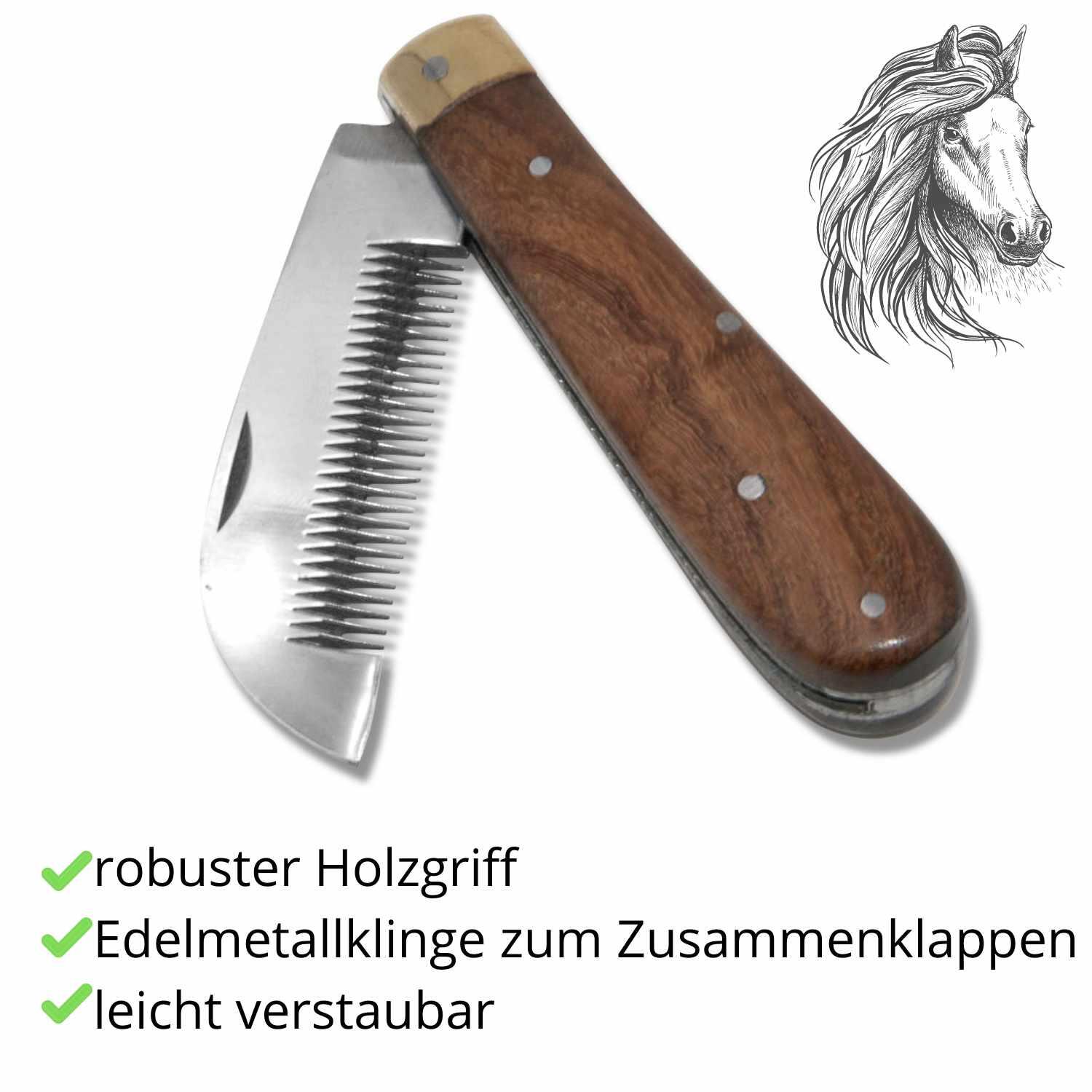 AMKA Mähnenverziehmesser 2/4