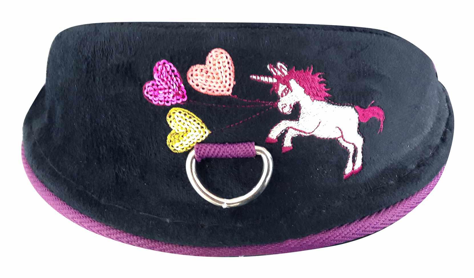Waldhausen Kinder Pony Reitkissen Ponysattel komplettes Set mit Stickerei 2/4