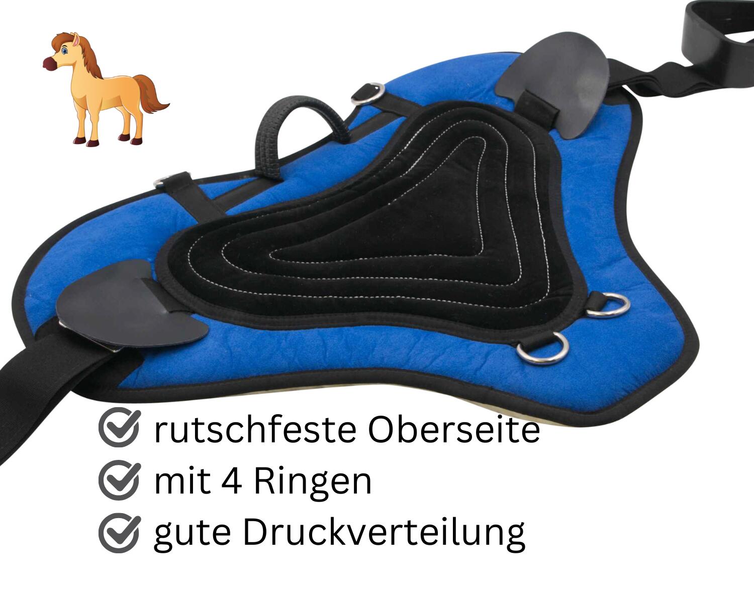 AMKA Soft Seat Bareback Pad 3/4