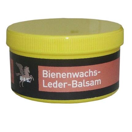 B & E Bienenwachs Leder Balsam, 250 ml Lederfett Lederreiniger Polsterreiniger,