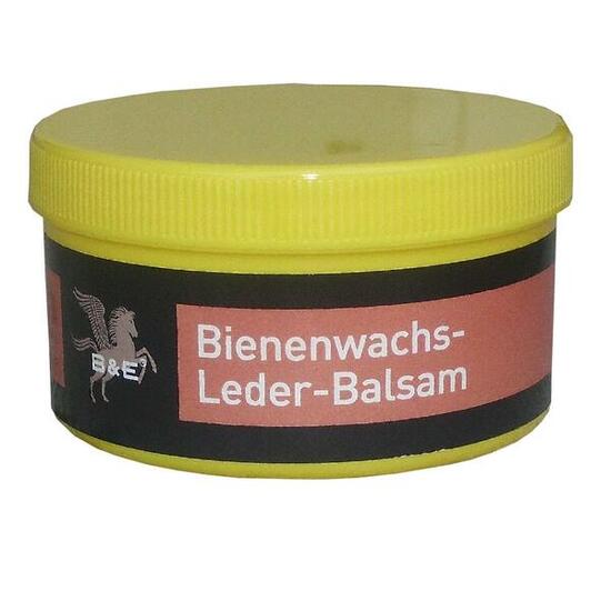 B & E Bienenwachs Leder Balsam, 250 ml Lederfett Lederreiniger Polsterreiniger,