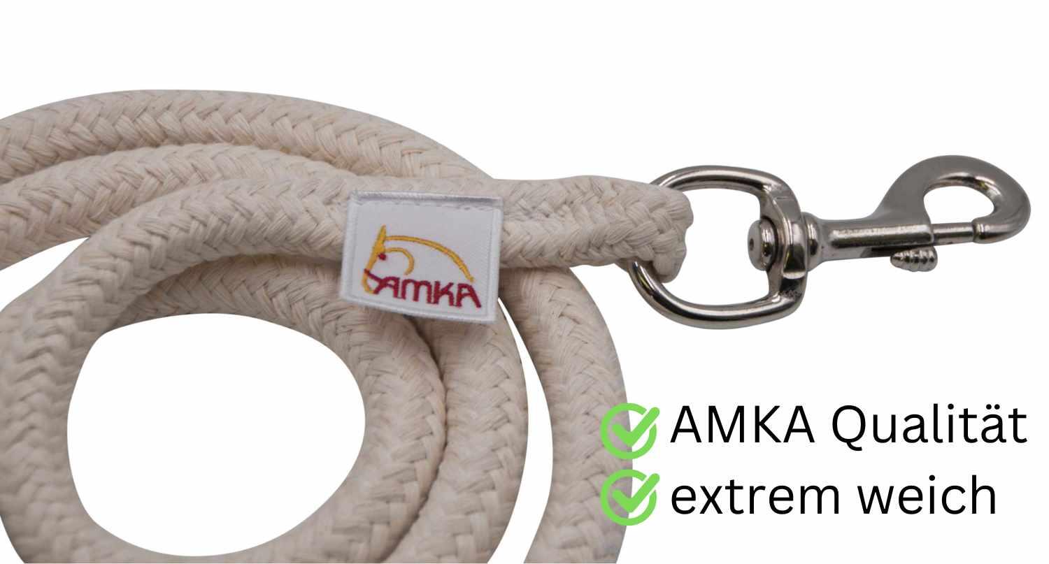AMKA Anbindestrick mit Karabiner 3/4