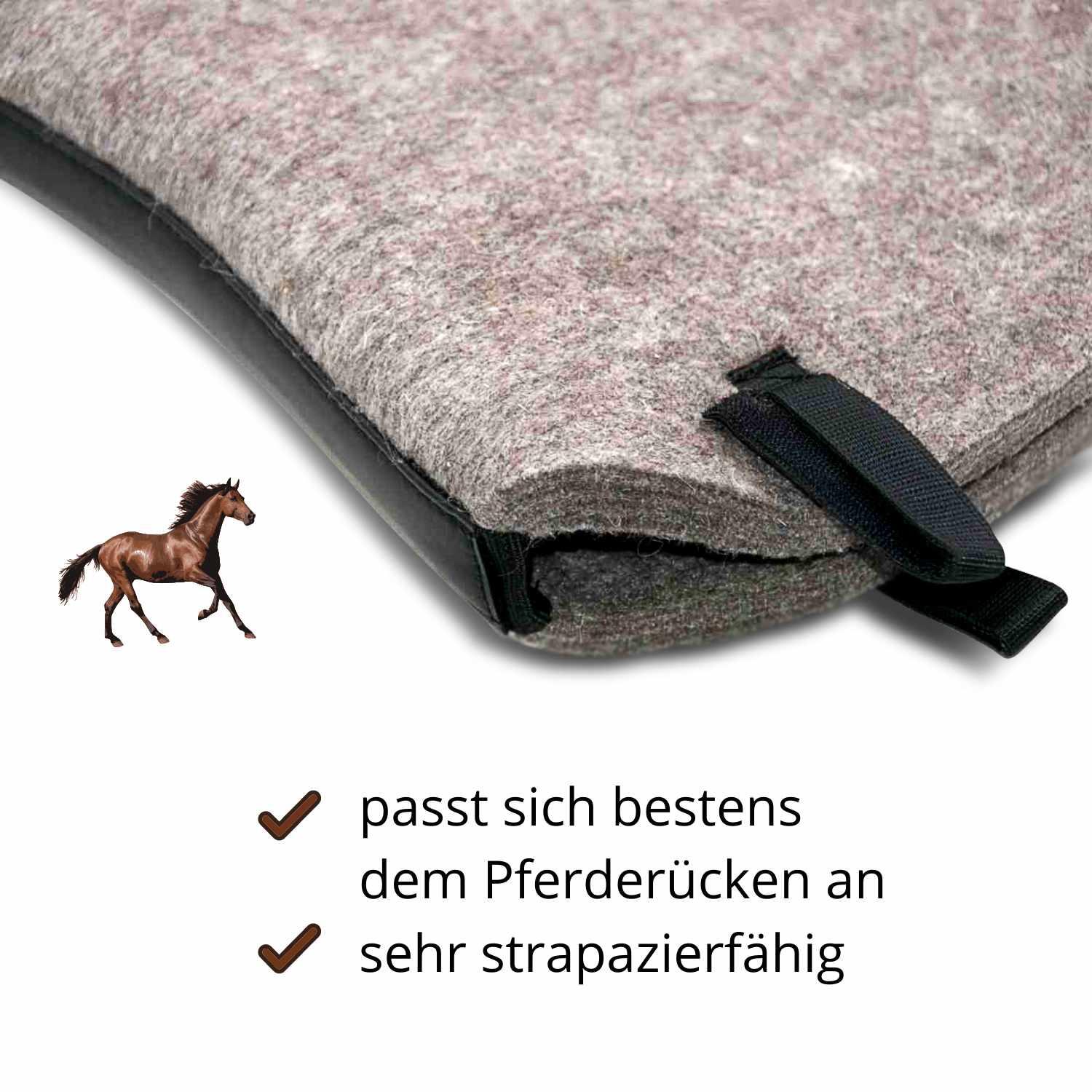 AMKA Filzschabracke Dressur 4/4