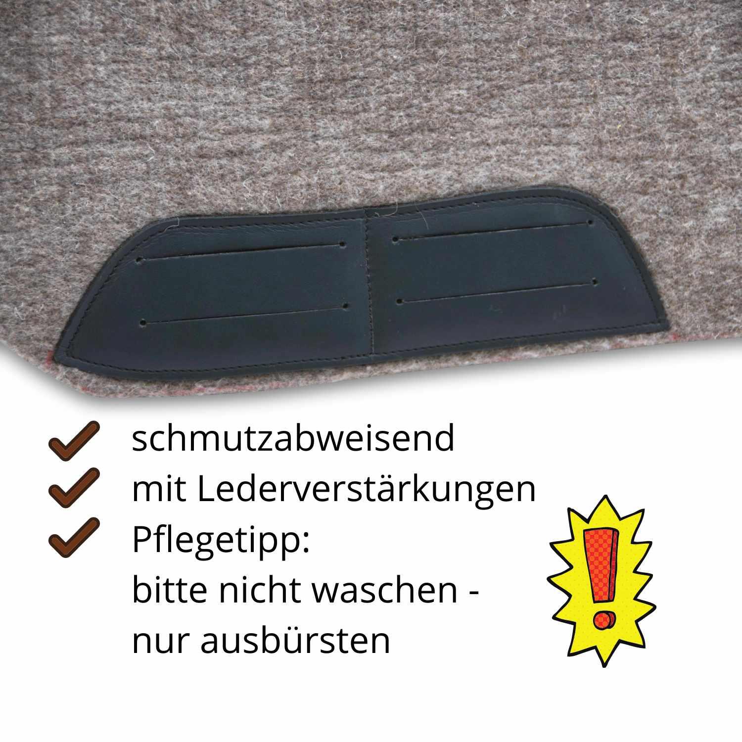AMKA Filz Schabracke 4/4